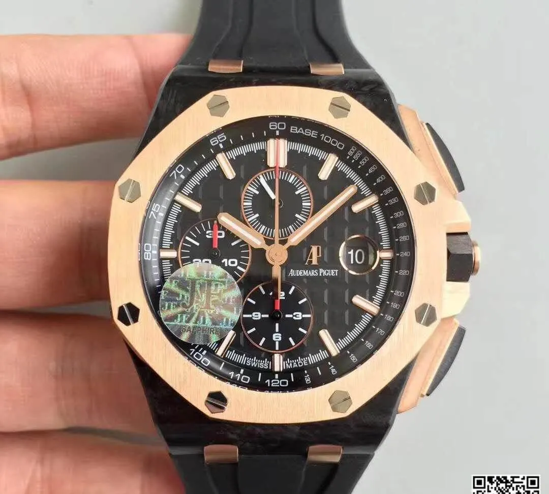 Audemars Piguet Royal Oak Offshore 26406FR.OO.A002CA.01 JF Factory 1:1 Best Edition Replica Watch Swiss ETA3126